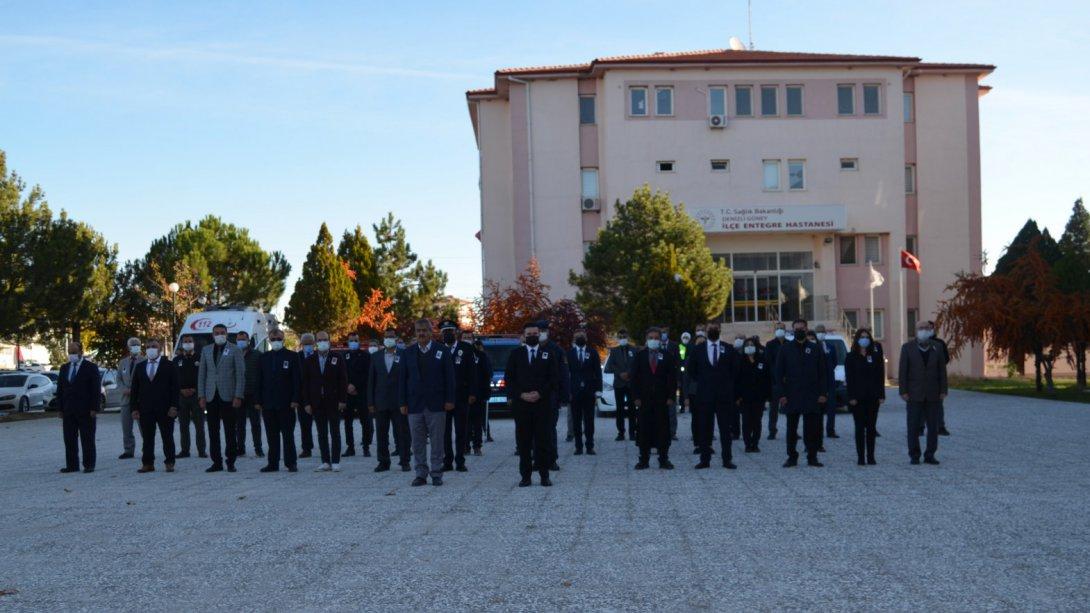 İlçemizde 10 Kasım ATATÜRK'Ü Anma Törenleri Yapıldı.